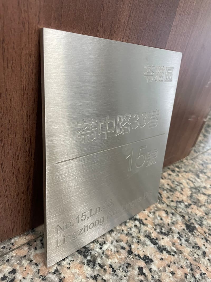 門牌